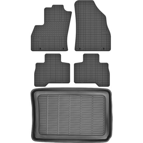 Maletero MAX-MAT 910408 + Alfombrillas MOTOHOBBY 190305 - Fiat Fiorino / Qubo III Kombivan desde 2008, FL espacio para pies delantero - Instalado