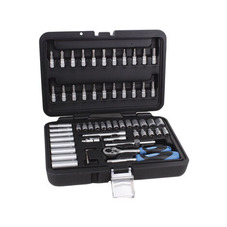 Maletín 57 pcs Profesional vasos y puntas 1/4"