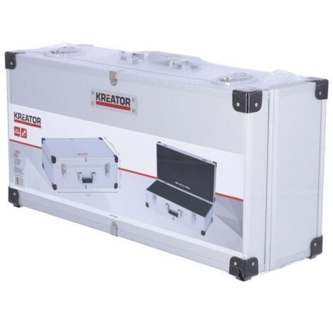 MALETIN ALUMINIO 80CD PLATA KRT640280S