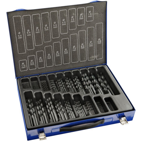 MaleTIN Brocas DIN338N - 1470 - 1-10X0,50 HSS (170 Uds. 1010) IZAR