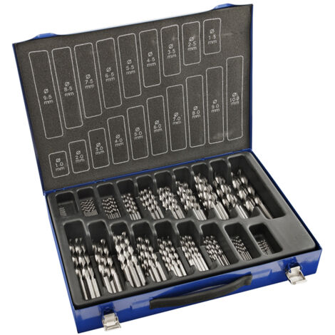MaleTIN Brocas DIN338N - 1470 - 1-10X0,50 HSS (170 Uds. 1013) IZAR