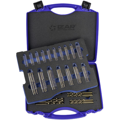 MaleTIN Brocas DIN338N - 1470 - 1-13X0,50 +3,3 +4,2 HSSe (220 Uds. 1016) IZAR