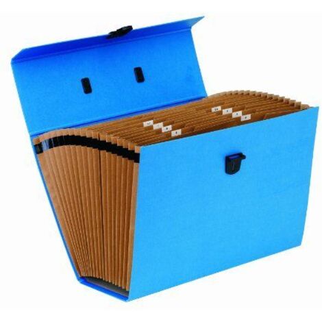 MALETIN CLASIFICADOR ACORDEON AZUL FELLOWES