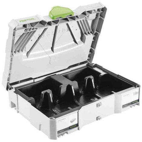 Maletín con inserto para abrasivos FESTOOL Systainer T-LOC SYS-STF 80x133