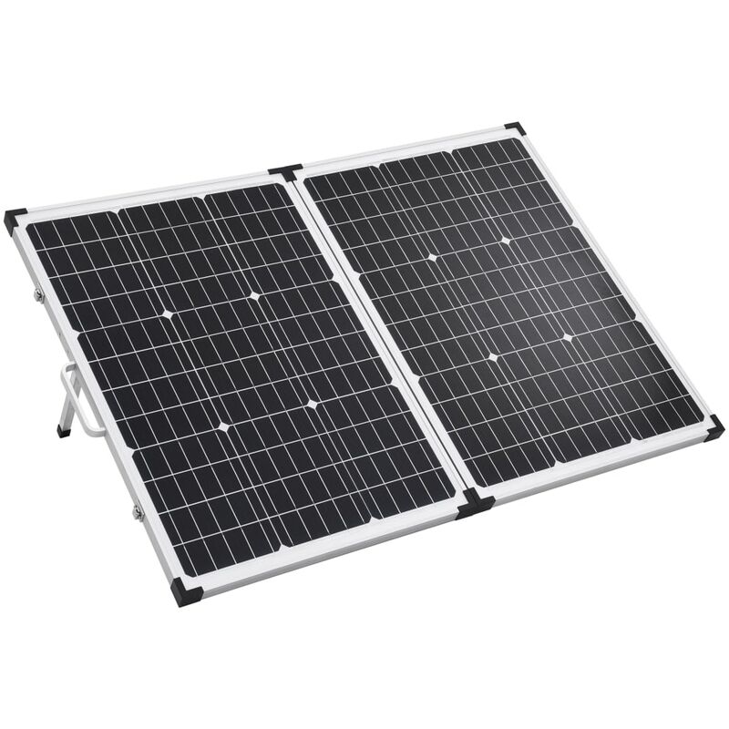 

Maletín con panel solar plegable 120 W 12 V