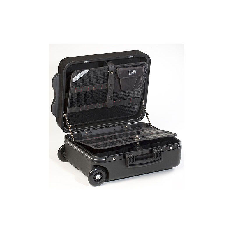 Gt Line - Maletín de herramientas GT-Line Mega Wheels 190 pel tsa (carro de herramientas con mango telescópico, sin herramientas, incl. 2 cerraduras,