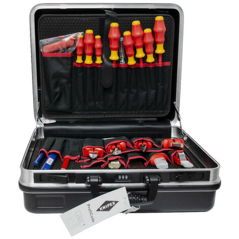 00 21 36 Knipex  Kit de herramientas Knipex, Maletín de 26 piezas