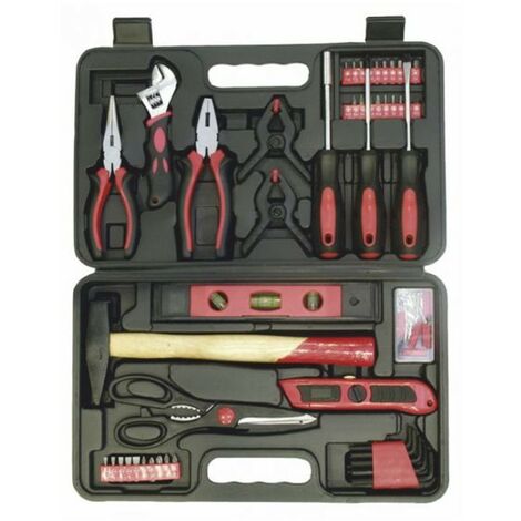 Maletin Herramientas 124 pcs Bricolaje y carpinteria