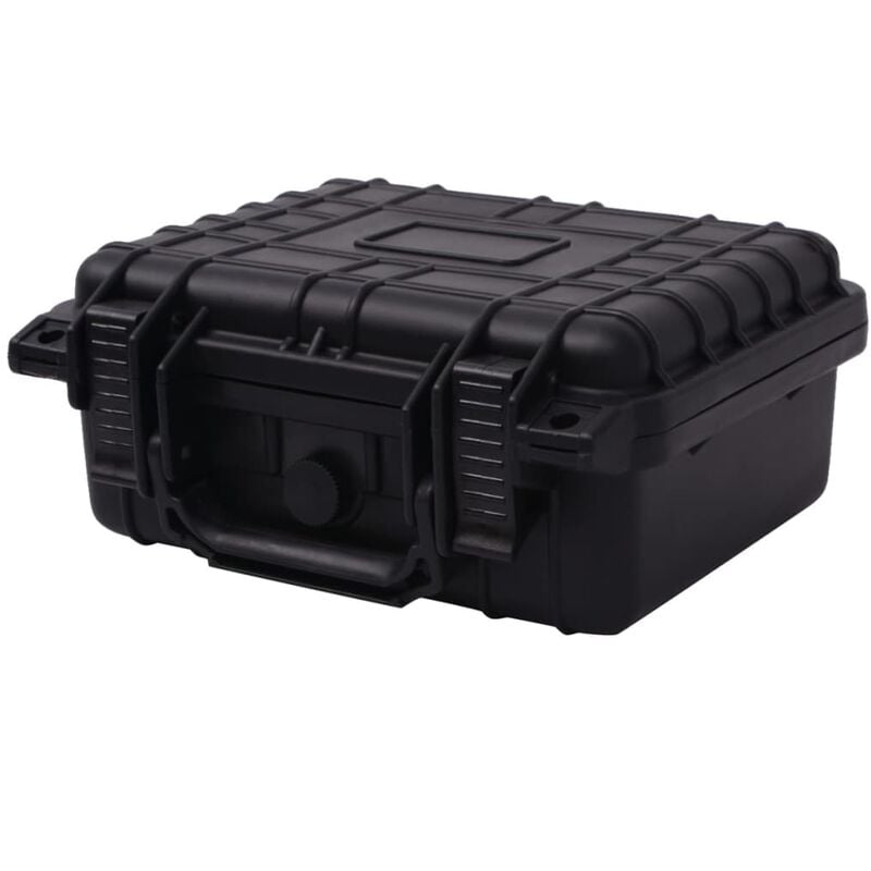 

Maletín protector de equipo negro 27x24,6x12,4 cm