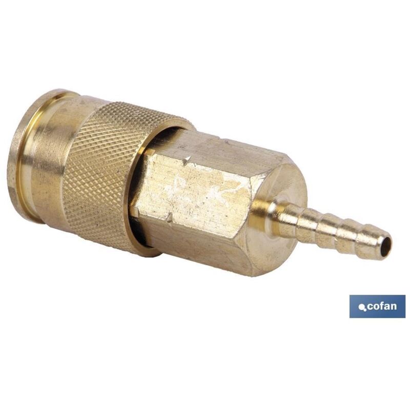 

Enchufe rapido espiga tubo 6 mm gran caudal