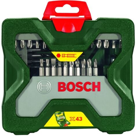 Maletín X-Line de brocas hexagonales de 43 piezas  BOSCH 2607019613