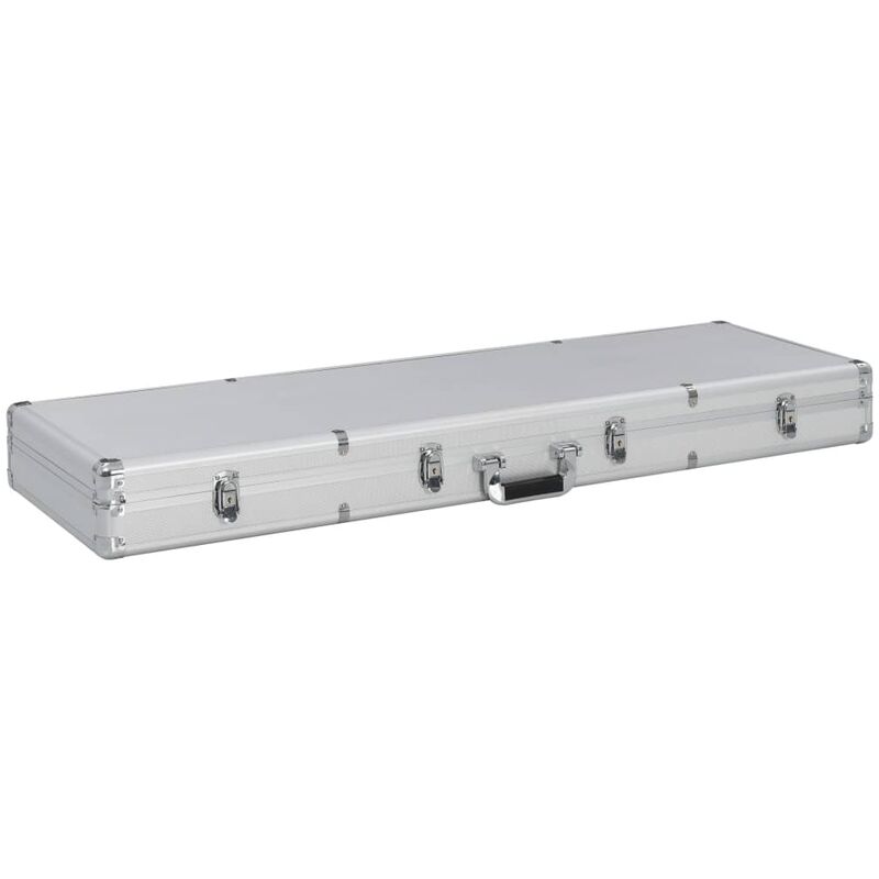 

Youthup - Maletín para armas de aluminio plateado 118x38x12 cm - Plateado