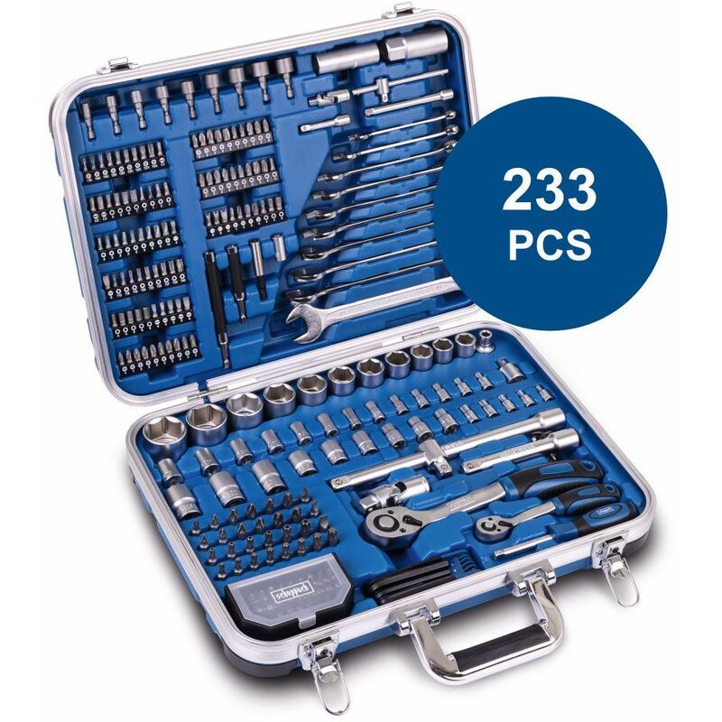 Mallette a outils 233 pieces Scheppach TB235