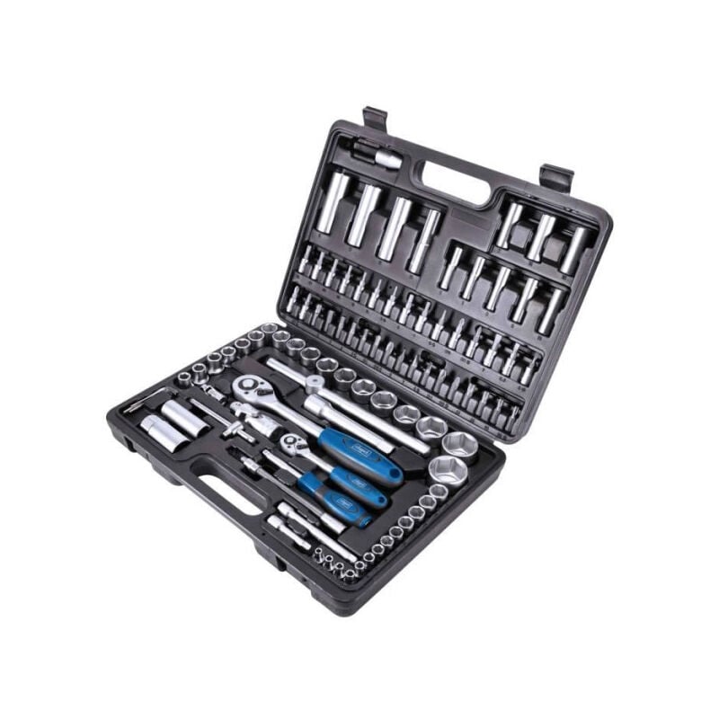 Malette a outils de 95 pieces Scheppach TB94 - Outils en acier chrome vanadium