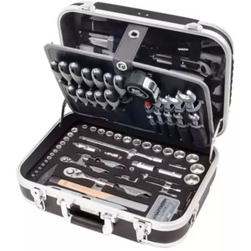 Malette à outils Kraftwerk en aluminium 228 pièces