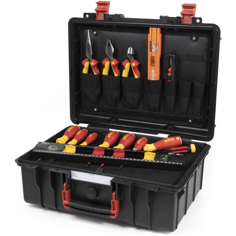 Wiha - Caisse à outils Basic Set l electric 18 pièces (45530)
