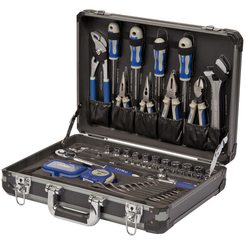 Irimo - Boîte à outils en aluminium - 96 pcs