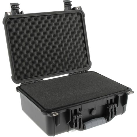 Malette de transport RS PRO en Polyuréthane, Dimensions externes 420 x 280 x 186mm , étanche ( Prix pour 1 )