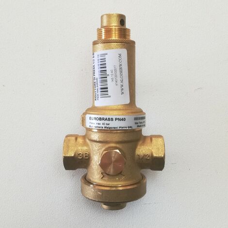 RIDUTTORE DI PRESSIONE PER ACQUA MALGORANI EUROBRASS 115 FF PN40 1/