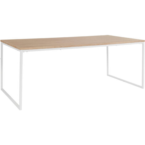 Mali-Table à manger 200 cm Chêne Blanc