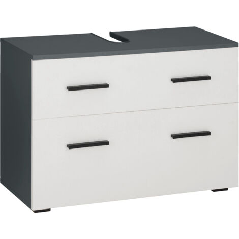 Malika-Armoire évier 80 cm