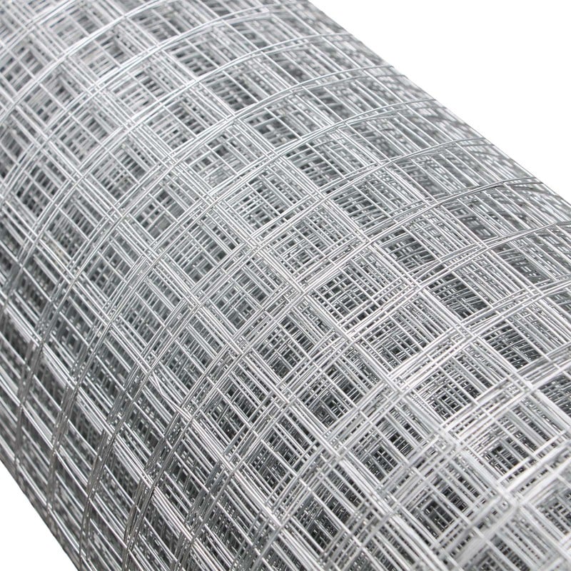 

Malla alambre metálica gallinero cierre metálico galvanizado rollo 1mx10m mallado 25x25mm Jardín