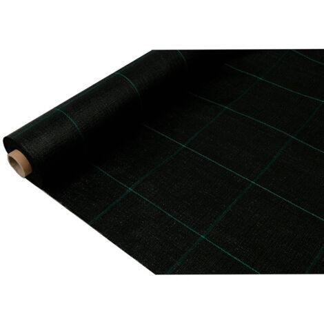 Malla antihierba 100 g/m² negra 1 x 25 m