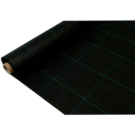 Malla antihierba 100 g/m² negra 2 x 25 m