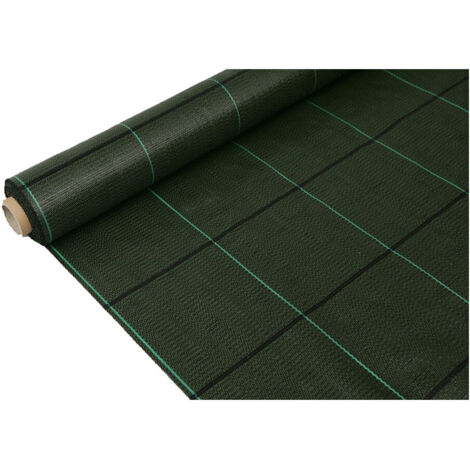 Malla antihierba 100 g/m² verde 2 x 100 m