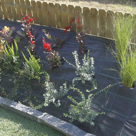 MALLA ANTIHIERBAS GROUNDSOL 120 G NEGRO NORTENE 1.5X100 M