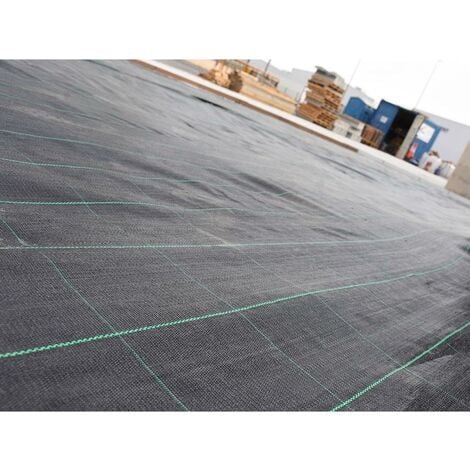 Malla antihierbas negra 105 gr/m² de 2 x 5 m