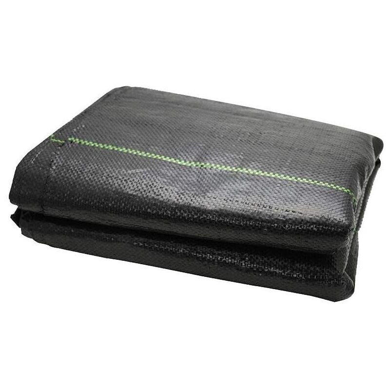 

Malla Antihierbas negra 1,25 x 10 m, 105 gr/m2