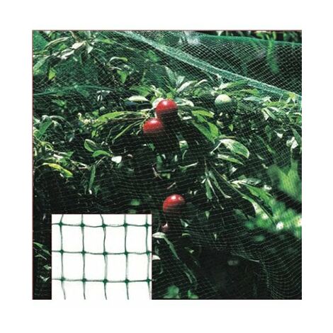 malla antipajaros (rollo 2 x 5 metros) red proteger arboles, cultivos, frutas.