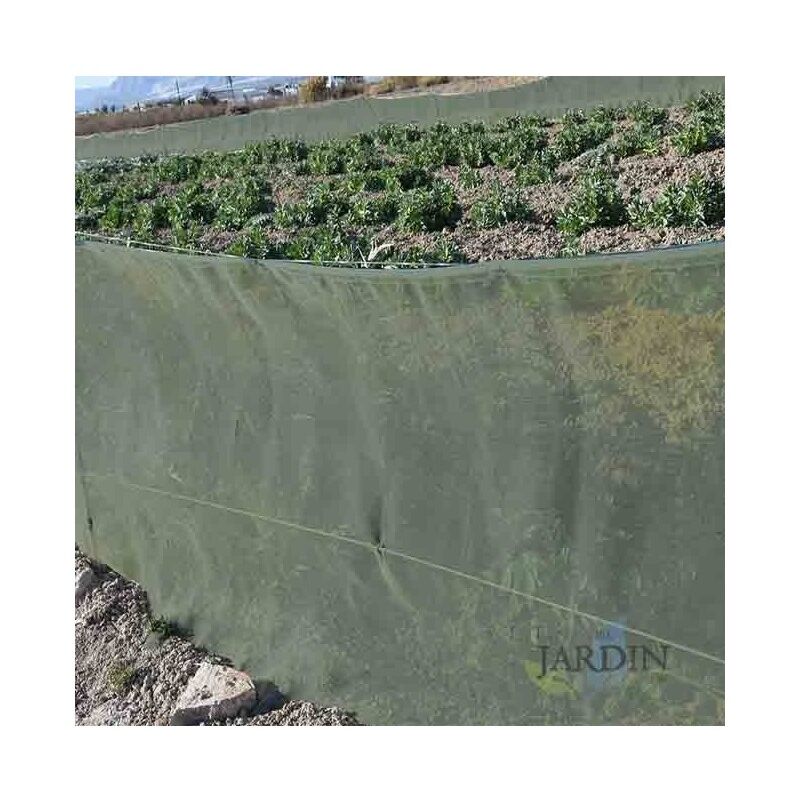 

Malla cortavientos / mosquitera 1 x 100 m, verde