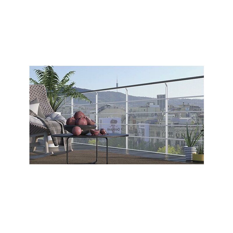 

Malla Cuadrada ligera Square 1x5m 5x5mm Nortene Plata