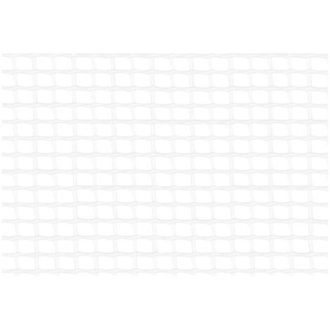 Malla Cuadranet 1x5m 5x5 mm Nortene Blanca