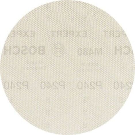 Malla de lija expert m480 para lijadoras excéntricas de 125 mm g 240 50 unidades para lijadoras excéntricas