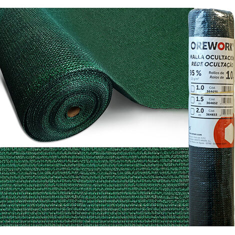 OREWORK Malla de ocultación 95% - 120 cm - 50 m