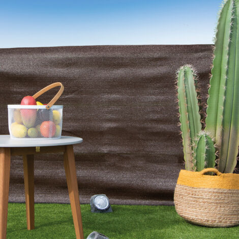 MALLA DE OCULTACIÓN RECYNET BASIC 70 GR MARRÓN NORTENE 2X10 M
