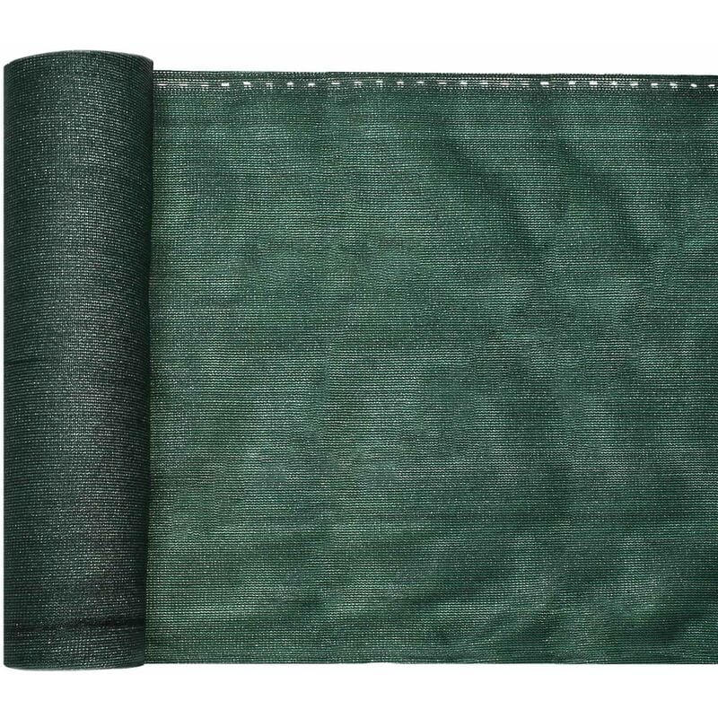 

Malla de ocultación verde 1,5 x 25 m pantalla de privacidad para valla, balcón y jardín de HDPE