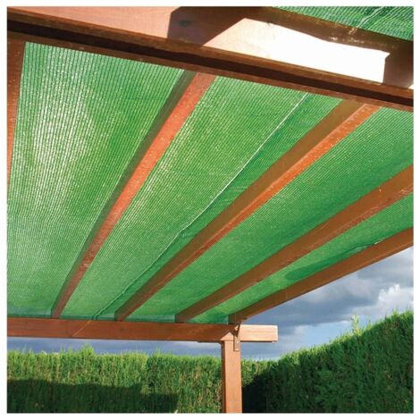 MALLA DE OCULTACION  VERDE CLARO 110 GRAMOS   ROLLO DE 1X10 METROS   MALLA PARA VALLADOS     MALLA DE SOMBREO