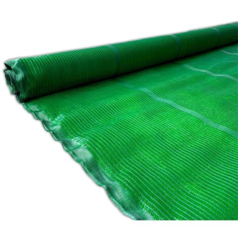 Malla de Ocultacion Verde - Rollo 100m PREMIUM
