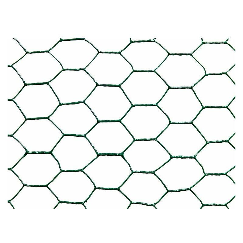 

Malla Hexagonal Galvanizada Plastificada 0.5X3 Cuadro 25 MM