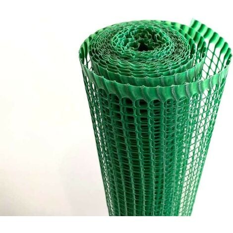 MALLA PLASTICA VERDE 15*15*1MTR M/USO