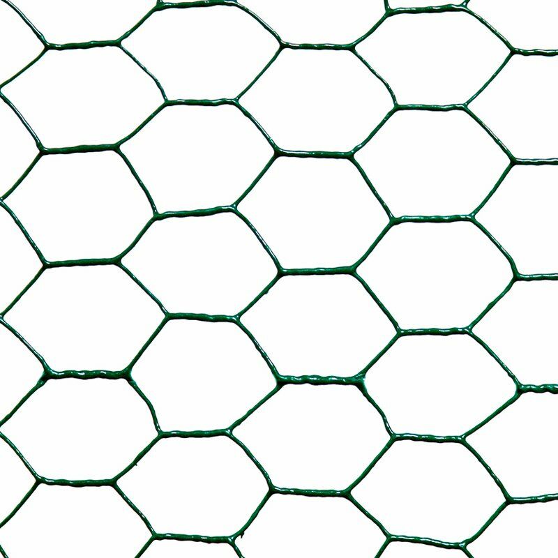 

Malla metálica hexagonal plast. 25mm