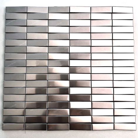 Malla Mosaico de acero en 3D mosaico de pared Mosaico de metal Shelter