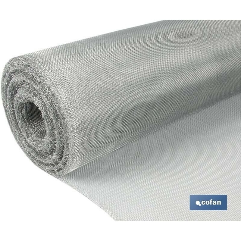 

Malla mosquitera aluminio g-16x16 12x25 m
