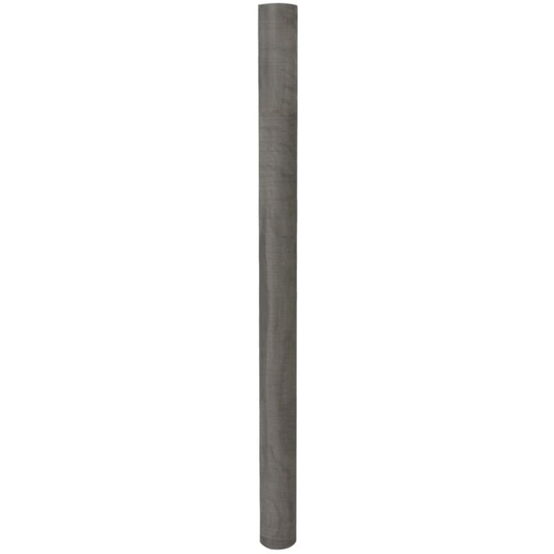 

Malla mosquitera de acero inoxidable plateada 100x500 cm - Plateado