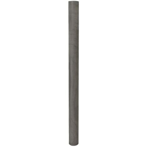Malla mosquitera de acero inoxidable plateada 100x500 cm vidaXL