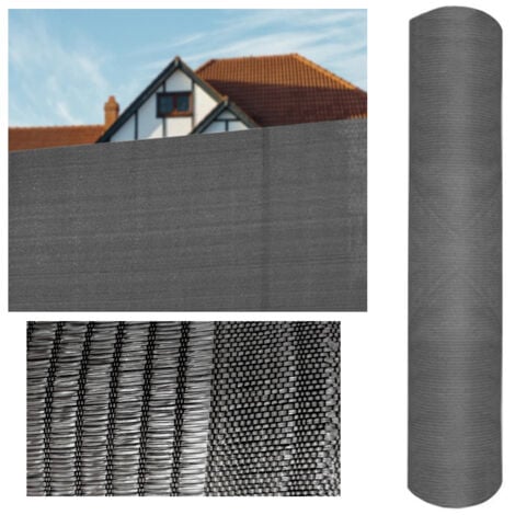Malla Ocultación 1,5X50M 100% Poliamida Alta Densidad 80% Ocultación Malla Sombreo Gris